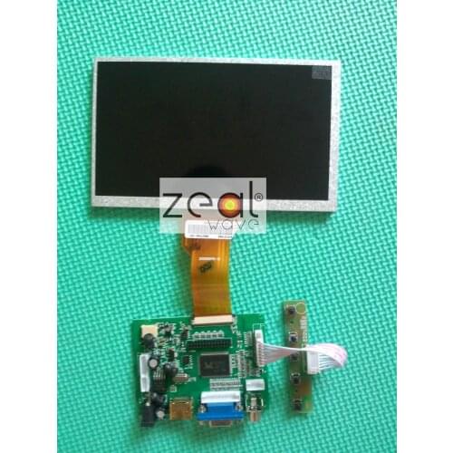 AT070TN92 LCD 7 INCH TFT LCD Module+ HDMI& VGA&2AV A/D Board 800*480 Resolution CAR PC Display Screen