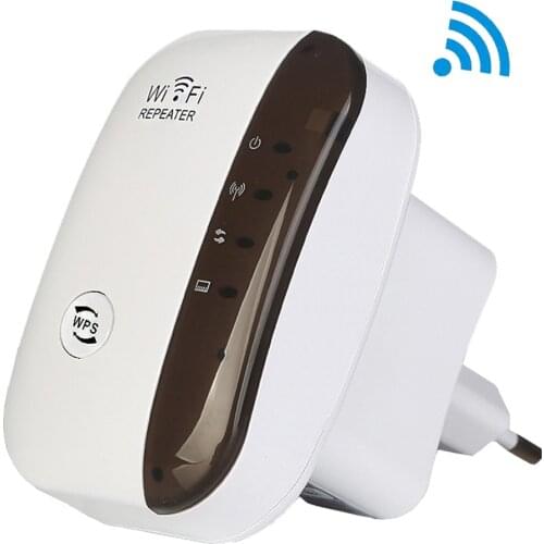 Wireless WiFi Repeater WiFi Extender 300Mbps Router WiFi Signal Amplifier Wi Fi Booster Long Range WPS Encryption