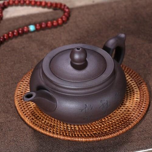400ml Purple Sand Teapot Household Kung Fu Cup Set Yixing zisha Pot Ceramic Teaware Kettle Chinese Purple Clay Tea Pots