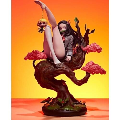 Presale LT Studio Demon Slayers Blade Stove Gate Midouzi GK Limited Edition Statue Figure Resin Model Size:40*31*31CM