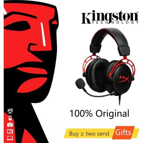 Kingston E-sports headset HyperX Cloud Alpha Gaming Headset With a microphone For PC PS4 Xbox Mobile