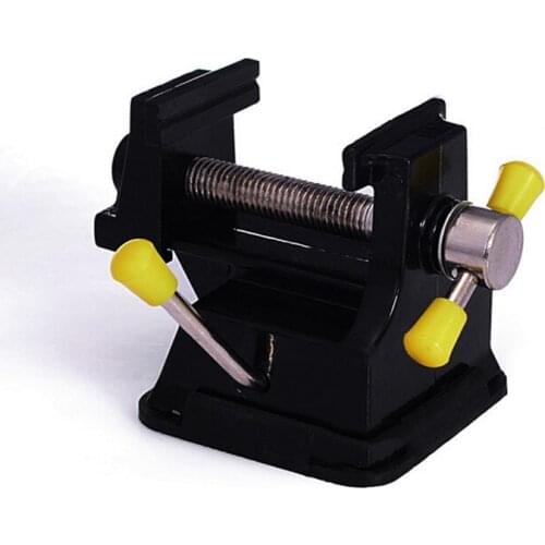 Mini Vise Aluminium Alloy Bench Screw Table Vice With Sucker for Carving Metal Working Fixed DIY Tools