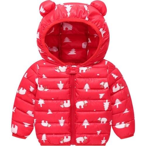 Fashion Kids Coat Boys Girls Thick Coat Padded Winter Jacket Clothes Down Jacket