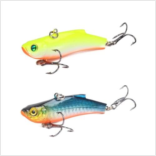 2021New 1Pcs VIB Sinking Minnow Trolling Fishing Lures 70mm 18g Underwater Spinner Wobblers Artificial Hard Bait Fishing tackle