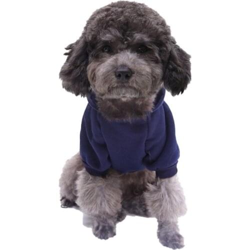 Pet Dog Clothes Cute Cat Printed Pattern Hoodies Pet Dog Jacket Coat Thicken Clothing Pet Supplies For Small Medium Dogs Puppy