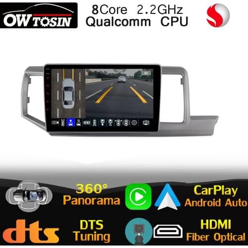 Qualcomm CPU Android For Honda StepWGN 4 RK1 2009-2015 Car Multimedia Player GPS Navi Radio 360 Panoramic HDMI DTS Head Unit DSP