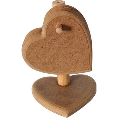 Heart Lathe Foot 6 S Cup Six CODE: B15 paintable decorative objects декоративные предметы под роспись