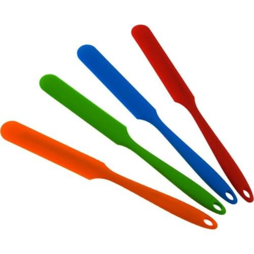 Silicone DIY Baking Tools Cookie Pastry Scraper Cake Butter Spatula Soft Multi Purpose Kitchen Supplies 1Pcs Hook Design