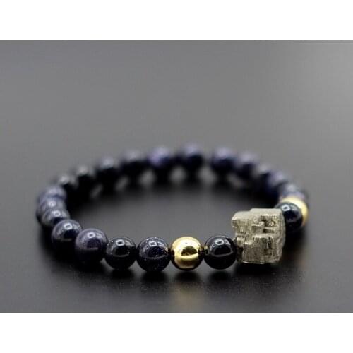 Universe Galaxy the Solar System 12mm matt Onyx Stone Beads men Bracelet pyrite bedrock meteorite energy bracelet set