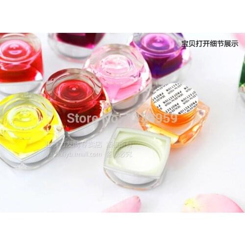 12 colors glass uv gel polish Pure color Transparency soak-off nail gel polish Manicure UV gel