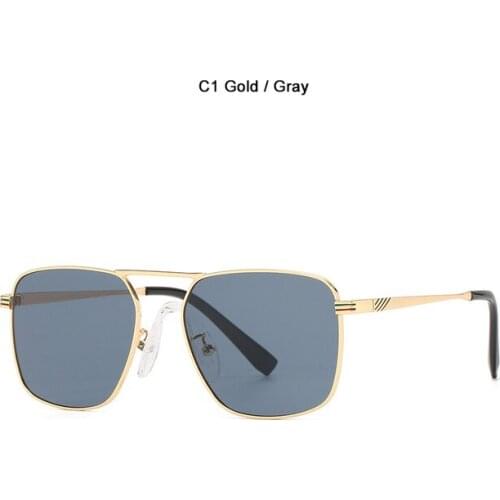 2021new Vintage Brand Design Sun Glasses UV400 Fashion Cool Metal Pilot Style Gradient Sunglasses Oculos De Sol 7182