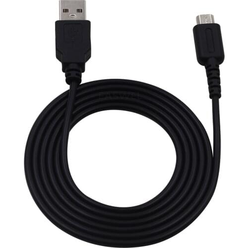 Black Color Power charging Cable 1M USB Charger Cable for NDSL Nintendo DS Lite