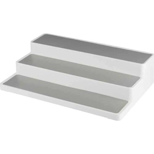 Home Organization 3 Tier Spice Rack Step Shelf Organizer Kitchen Seasoning Bottle Jar Stand