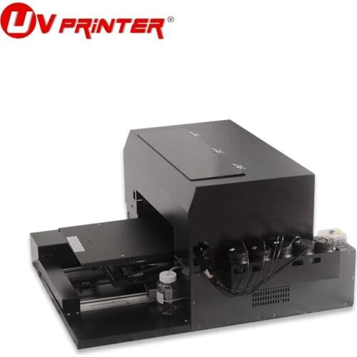 DTG A3 dark T-shirt jeans textile fabric printer printing clear 6-color split ink cartridge design high resolution