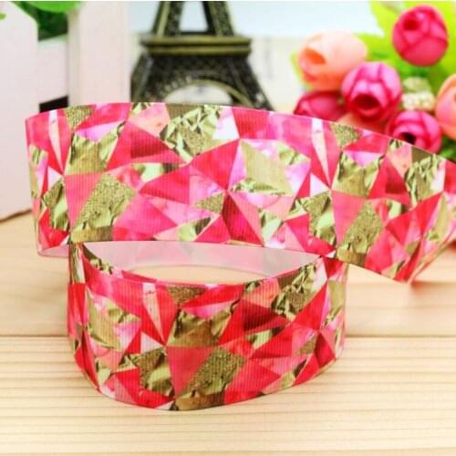 DUWES DHK 1.5'' Free shipping glitz glam printed grosgrain ribbon hair bow headwear party decoration wholesale OEM 38mm H4971