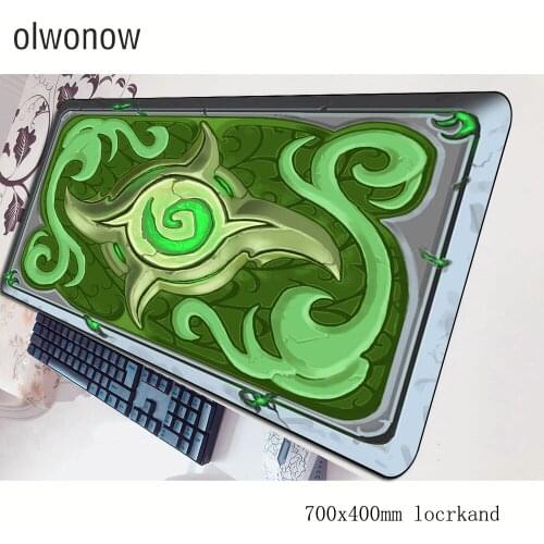 Hearth stone mousepad 700x400x3mm gaming mouse pad gamer mat locked edge computer desk padmouse keyboard New arrival play mats