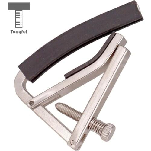 Tooyful Multi-function Quick Change Tune Clamp Key Trigger Capo Capotastos Acoustic Electric Classic Guitar Parts Accessory