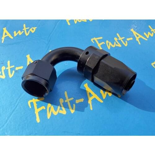 Reusable 8an an 8 an8 3/4unf thread 120 degree 120degree Swivel Hose End fitting for brz fa20 oil cooler kits
