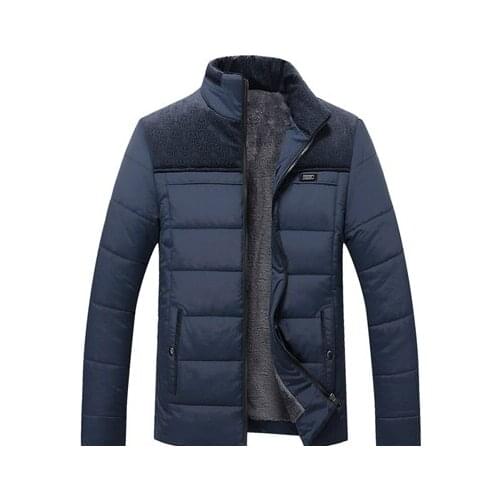 2019 New Winter Mens Hooded Jackets Coats Thick Parka Windproof Warm Cotton coat Windbreak Male Outwear Plus Size 4XL