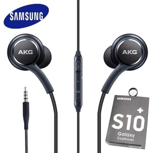 Samsung AKG Earphones EO IG955 3.5mm In-ear Wired Mic Volume Control Headset for Galaxy S10 S9 S8 S7 S6 huawei xiaomi Smartphone