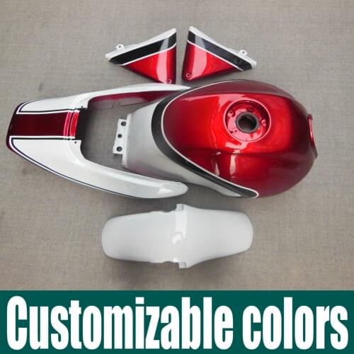 Fairing Hull Bodywork Fairings Steel Tank Front Rear Fender Side Panel Fit For CB400 1992 - 1994 1993