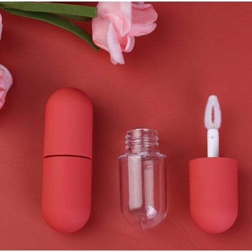 4.5ML Empty PE Lip Gloss Tubes Plastic Mini Sample Cosmetic Container Lip Gloss Sub-bottle DIY Makeup Tools
