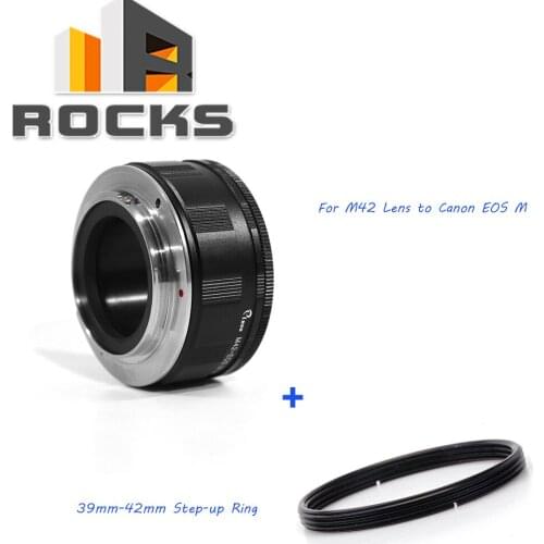 Pixco Adjustable Macro to infinity Lens Adapter for M39 Lens to Suit for Canon EOS M Camera M5 M10 M3 M2 M