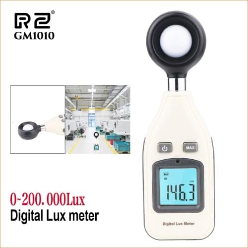 RZ Light Luxmeter Meters 0- 20000 digital Handheld Lux Meter Illuminometer Luminometer Photometer Lux/FC LM Tester