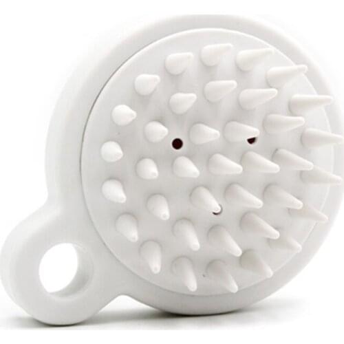 Silicone Head Body Scalp Massage Brush Comb Shampoo Hair Washing Comb Shower Brush Bath Spa Slimming Massage Brush