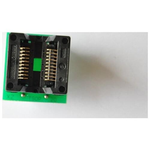 SOIC20-DIP20 ZIF adapter socket (200 mil) for TNM5000 USB Universal IC nand flash Programmer,SOIC 8-20 Pins 200mil body