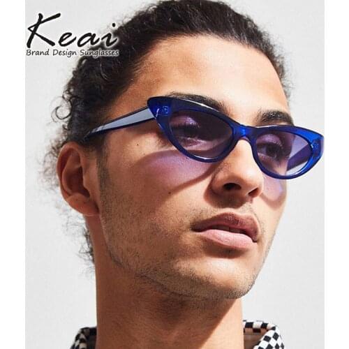 Vintage Hip-Hop Sunglasses Men Classic Brand Cat eye Male Colors Sun Glasses Outdoor Driving Shades For Men/Wome