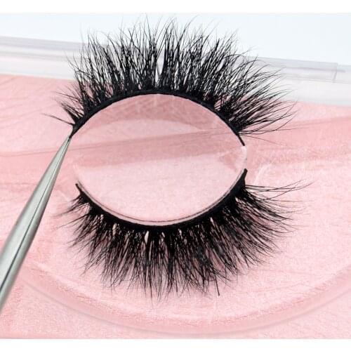 Visofree eyelashes 3D Mink Lashes Reusable Full Strip Lashes False Eyelashes Handmade Mink Lashes Cruelty free Upper Lashes M24