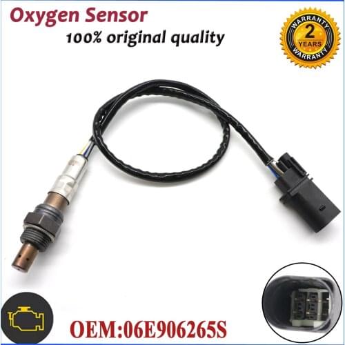 06E906265F Oxygen O2 Lambda Sensor AIR FUEL RATIO 5 Wire For Audi A4 A5 A6 A7 Q5 S4 S5 3.2L 3L SU11330 06E906265S