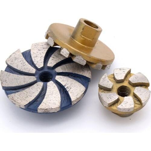 1pcs Mini Diamond Segment Grinding Wheel Cup Disc Angle Grinder Concrete Masonry Granite Marble Stone Cut Milling Dedicated Tool