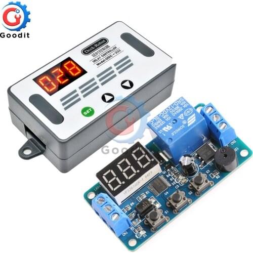 DC 12V Dual MOS LED Digital Time Delay Relay DDC-332 Trigger Cycle Timer Delay Switch Circuit Board Timing Control Car Buzzer