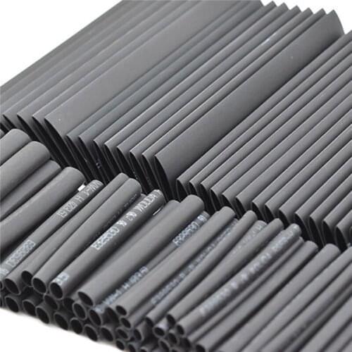 127Pcs/set Heat Shrink Sleeving Tube Assortment Electrical Cable Wire protector Data line Waterproof Tubing Wiring Accessories