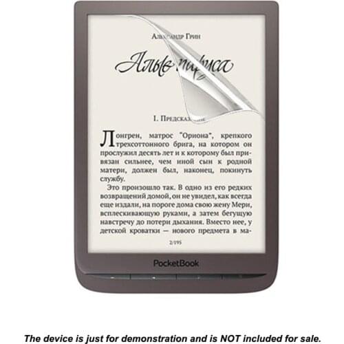2x Clear LCD Screen Protector Guard Cover Shield Anti-Scratch Film Skin for PocketBook 740 InkPad 3 7.8" Accessories