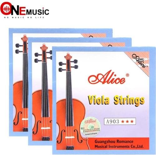 Alice A903 Nickel Silver Wound Viola Strings 1st-4th Set of 4 Strings