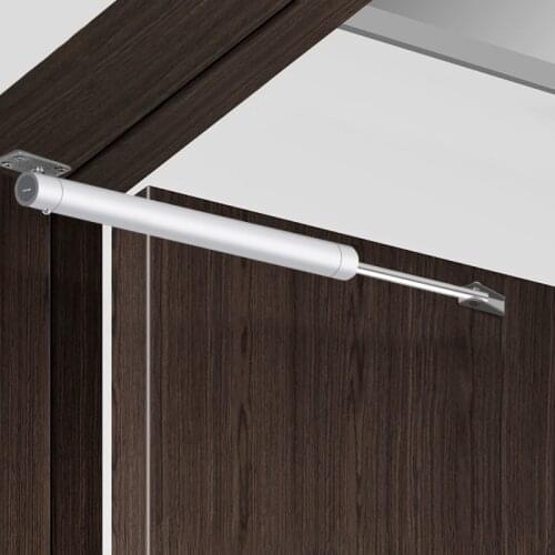 Automatic Door Closer,Aluminum Alloy Buffer Close,Adjustable Strength,Bearing 15-60Kg 110 Degree Positioning Stop Door Hardware