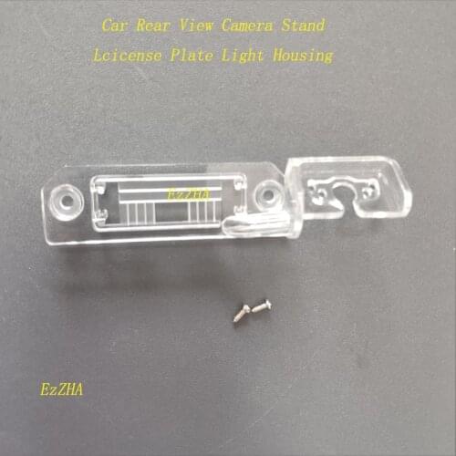 Car Rear View Camera Bracket License Plate Light For Volkswagen Magotan Polo Bora Golf Passat CC Touran Caddy Multivan T5