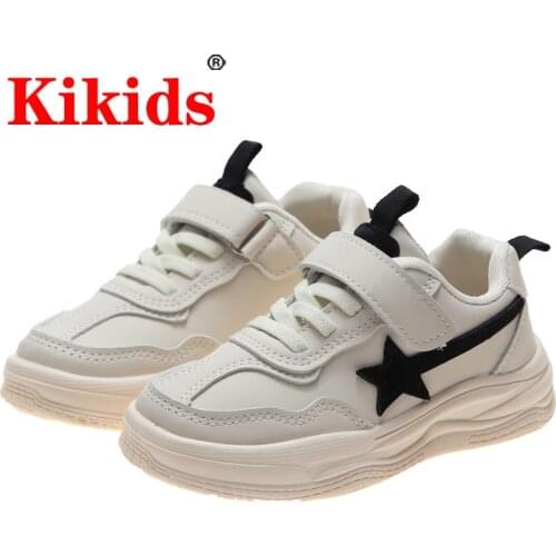 Kid Shoes Boys Girls Fashion Sneakers Baby Toddler Little Kids Leather Trainers Children School Sport Shoes Soft Running Shoes