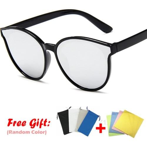 Kids Sunglasses Children Vintage Plastic Cat Eye Sun Glasses For Baby Boys Girls Travel Oval UV400 Eyewear 2020