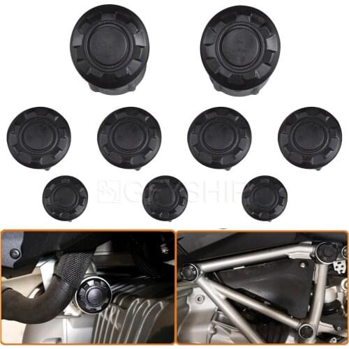 For BMW R1250GS / Adventure ADV 2019 R1200GS LC 13 to 2017 2018 2019 R 1200 GS LC ADV 2014-2019 Motorcycle Frame Plug Sets 9PCS