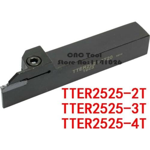 TTER2525-2T TTER2525-3T TTERE2525-4T 25mm petiole CNC Turning tools rod suit for TDC2/TDC3/TDC4 inserts,The Lathe,boring Bar,cnc