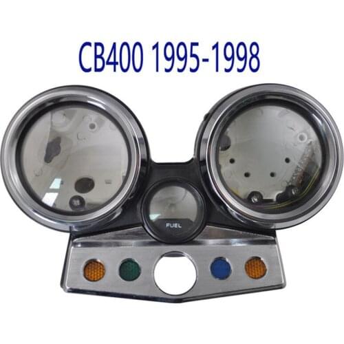 Motorcycle Gauges Cover Case Housing Speedometer Tachometer Instrument For Honda CB400 1995-1998