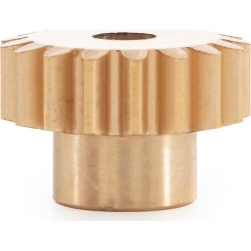 Brass Motor Gear for 1/10 AXIAL RBX10 RC Crawler Car DIY Modification Kit Upgraded Gear