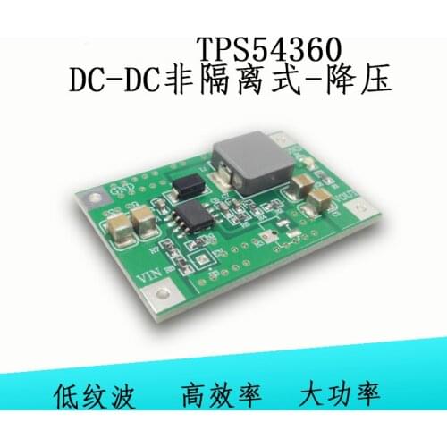 2pcs TPS54360 Module DC-DC Non-Isolated-Step-down Module 91% High Efficiency Measured Output