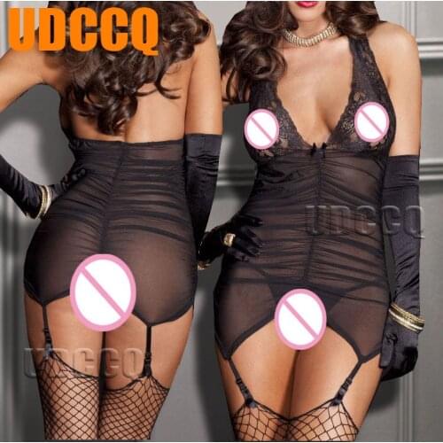 Sexy lace Lingerie Babydoll baby dress Nightgown Underwear product erotic Sleepwear Chemises Cosplay Teddies Chemises 8875