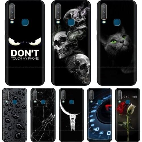 Silicone Case For vivo Y12 Y15 Y17 Case Soft Cover Phone Case For vivo 1904 1940 vivoY12 Y 12 Coque Fundas Silicon Bumper Cover