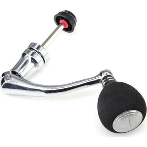 Metal EVA Reel Replacement Power Handle Fishing Reel Handle Spinning Handle Rocker Arm Grip Spinning Fishing Reel Accessory